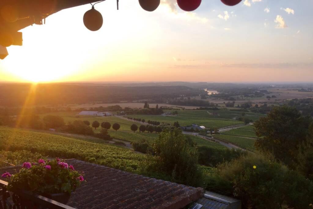 Vue Panoramique Sur Le Vignoble Apartment Sancerre Exterior foto